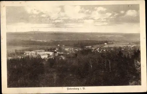 Ak Petrohrad Petersburg in Böhmen Region Aussig, Panorama