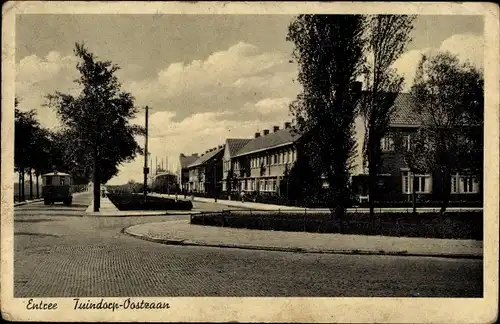 Ak Tuindorp Oostzaan Nordholland, Dorfeingang, Kreuzung