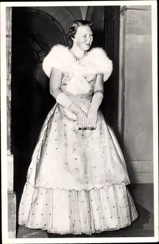 Ak Prinzessin Beatrix der Niederlande, Amsterdam 1956