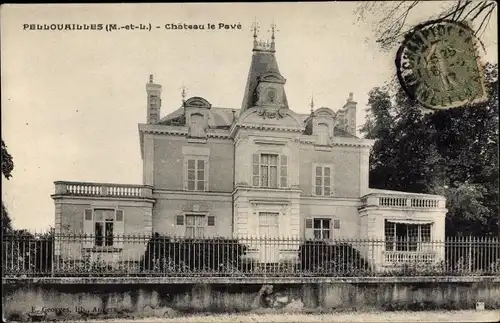 Ak Pellouailles Maine et Loire, Chateau le Pave