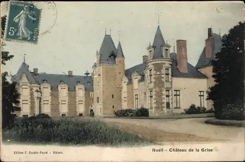 Ak Nueil sur Layon Maine et Loire, Château de la Grise