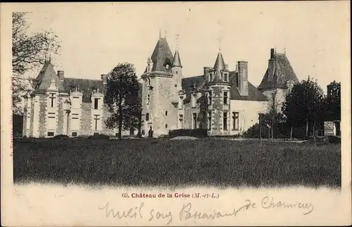 Ak Nueil sur Layon Maine et Loire, Château de la Grise