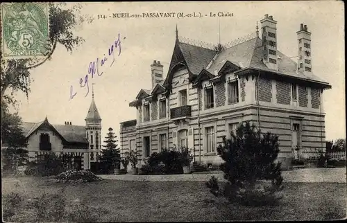 Ak Nueil sous Passavant Maine et Loire, Le Chalet