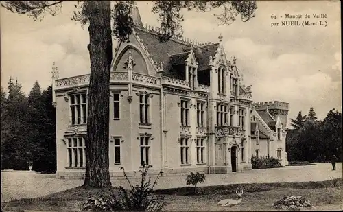 Ak Nueil Maine et Loire, Manoir de Vaille