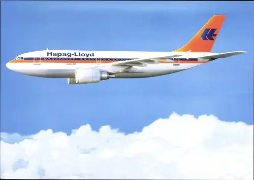 Ak Hapag Lloyd, Airbus A 310 200, Deutsches Passagierflugzeug