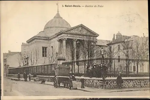 Ak Saint Denis Seine Saint Denis, Justice de Paix