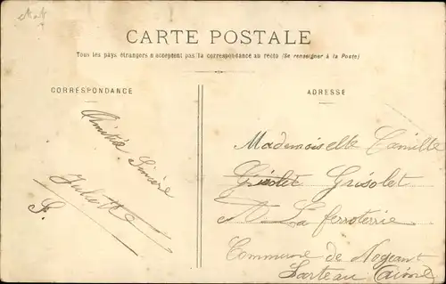 Ak Villemomble Seine Saint Denis, Rue des Trois Freres