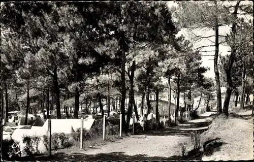 Ak Bidart Biarritz Pyrénées Atlantiques, Camping de Pavillon Royal, Route de la Plage