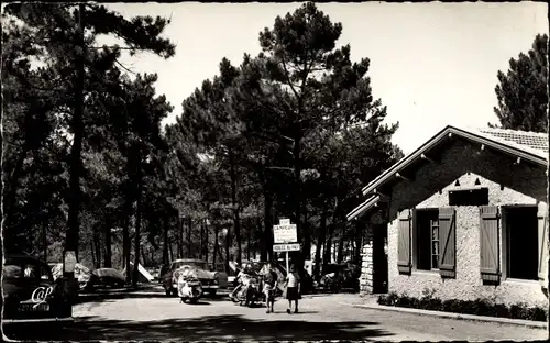 Ak Bidart Biarritz Pyrénées Atlantiques, Camping de Pavillon Royal, L'Entree