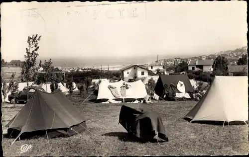 Ak Bidart Biarritz Pyrénées Atlantiques, Camping Jean Paris