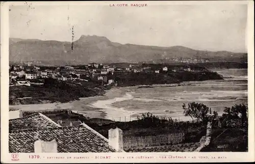 Ak Bidart Biarritz Pyrénées Atlantiques, Vue generale