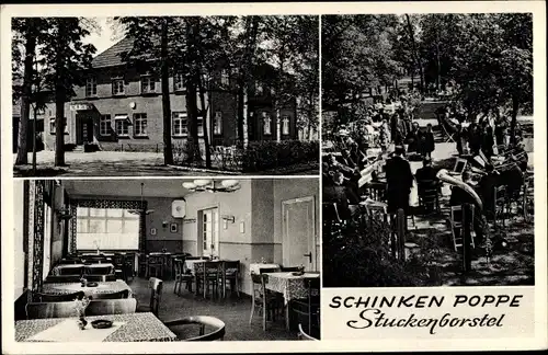 Ak Stuckenborstel Sottrum in Niedersachsen, Schinkenpoppe