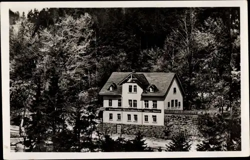 Ak Antonsthal Breitenbrunn Erzgebirge, Waldschlösschen