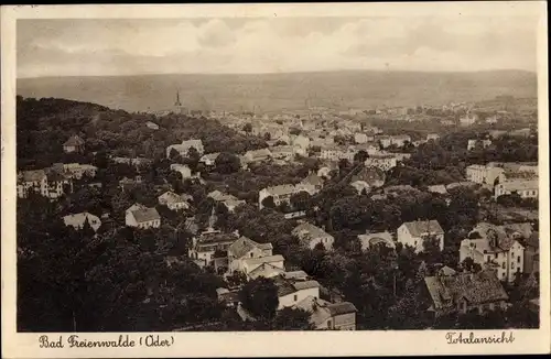 Ak Bad Freienwalde an der Oder, Panorama, Vogelschau
