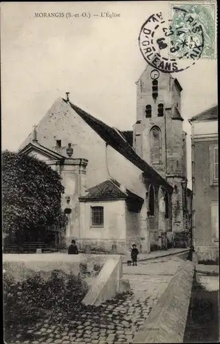 Ak Morangis Essonne, L'Eglise