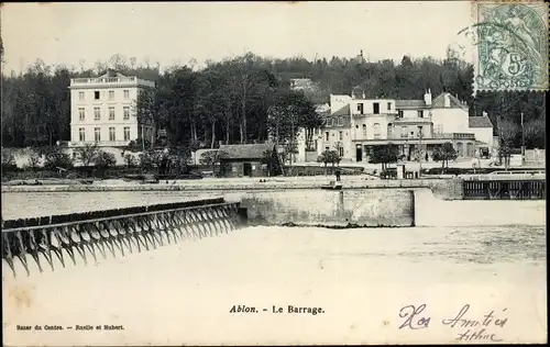 Ak Ablon Val de Marne, Le Barrage