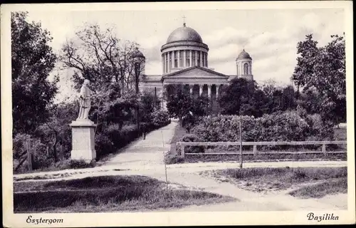 Ak Esztergom Gran Ungarn, Bazilika