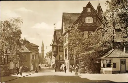 Ak Meiningen in Thüringen, Stadteingang