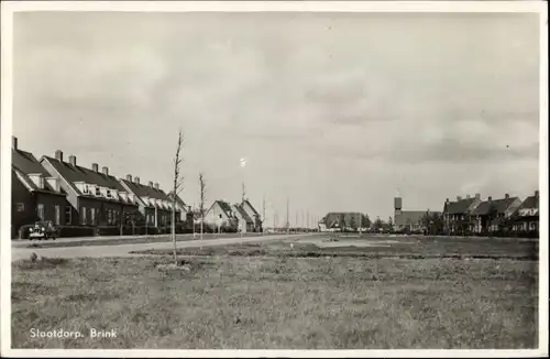 Ak Brink Slootdorp Nordholland Niederlande, Siedlung, Teilansicht