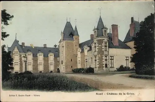 Ak Nueil sur Layon Maine et Loire, Château de la Grise