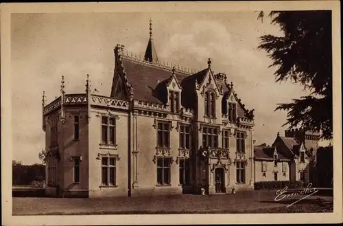 Ak Nueil sur Layon Maine et Loire, Chateau de Vaille Rochereau