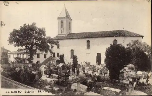 Ak Cambo Pyrenees Atlantiques, L'Eglise