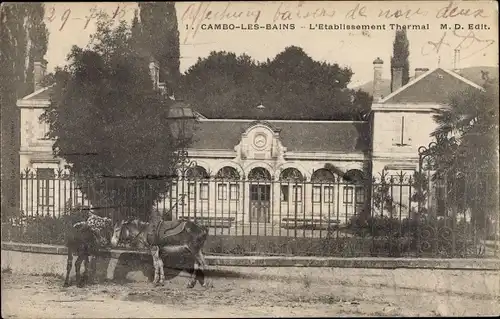 Ak Cambo les Bains Pyrenees Atlantiques, L'Etablissement Thermal