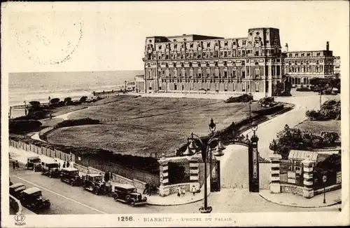 Ak Biarritz Pyrénées Atlantiques, L'Hotel du Palais