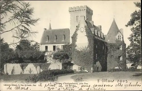 Ak Pau Pyrénées-Atlantiques, Chateau d'Artiguelouve