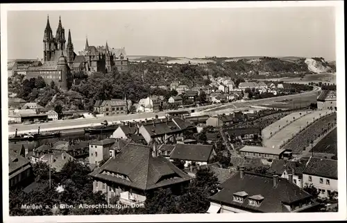 Ak Meißen in Sachsen, Albrechtsburg und Dom