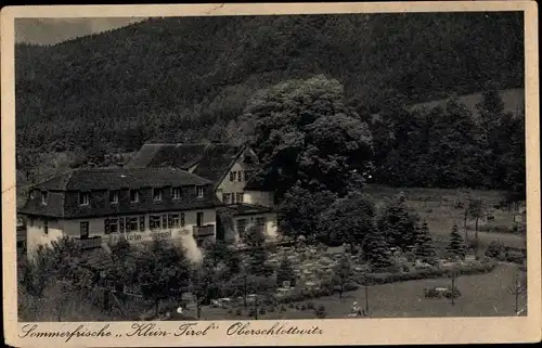 Ak Oberschlottwitz Glashütte in Sachsen, Klein Tirol