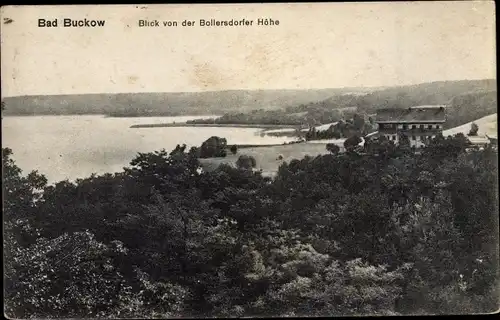 Ak Buckow in der Märkischen Schweiz, Blick von der Bollersdorfer Höhe