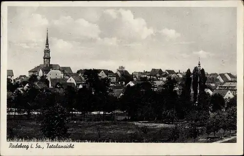 Ak Radeberg in Sachsen, Totalansicht