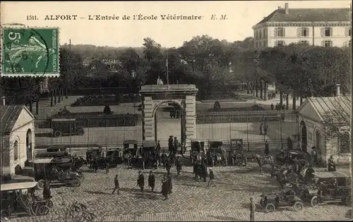 Ak Alfort Val de Marne, L'Entree de l'Ecole Veterinaire