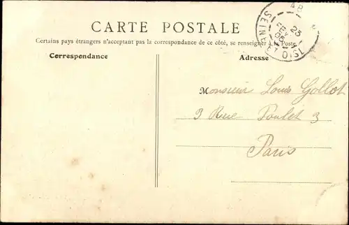 Ak Ablon sur Seine Val de Marne, Le Coteau, Propriete du D. Schmitt