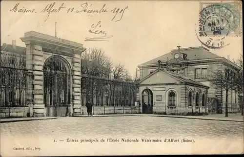 Ak Alfort Val de Marne, École Vétérinaire, Entree Principale