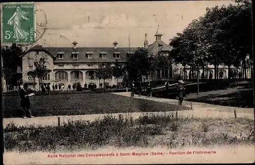 Ak Saint Maurice Val-de-Marne, Asile National des Convalescents, Pavillon de l'Infirmerie