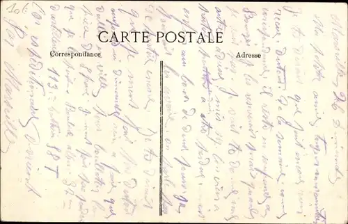 Ak Waly en Argonne Meuse, Ancienne Ecole, Mairie