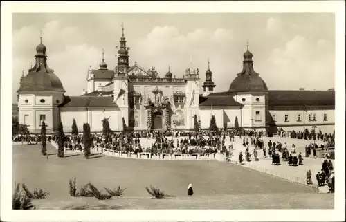 Ak Příbram Pibrans Mittelböhmen, Kloster Svatá Hora, Wallfahrtsort