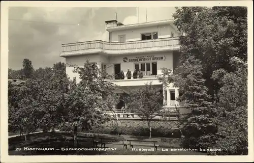 Ak Kjustendil Küstendil Bulgarien, Le sanatorium