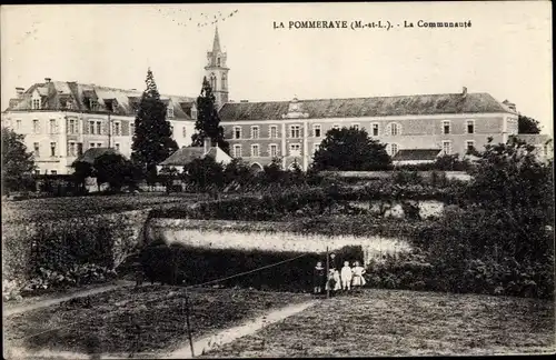 Ak La Pommeraye Maine et Loire, La Communaute