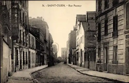 Ak Saint Ouen Seine Saint Denis, Rue Pasteur