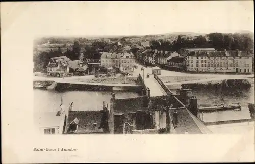 Ak Saint Ouen l'Aumone Seine Saint Denis, Panorama