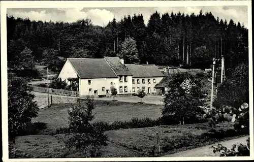 Ak Manderscheid in der Eifel Rheinland Pfalz, Pension Schüller im Salmtal