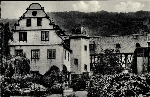 Ak Kamp Bornhofen am Rhein, Jugendherberge