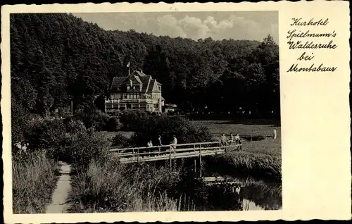 Ak Montabaur im Westerwald, Kurhotel Spielmann's Waldesruhe