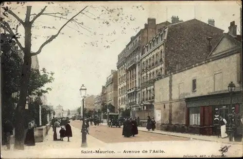 Ak Saint Maurice Val-de-Marne, Avenue de l'Asile