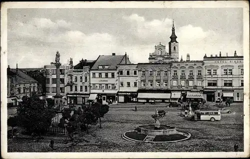 Ak Kroměříž Kremsier Region Zlin, Masarykovo namesti