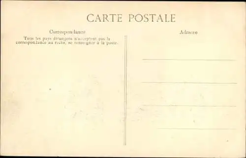 Ak Circuit de l'Est d'Aviation 1910, Atterrissage de Legagneux, Champ d'Aviation Issy les Moulineaux