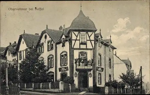 Ak Obervellmar Vellmar Hessen, Blick auf ein Wohnhaus